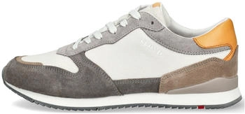 LLOYD Sneaker grau dunkelgrau orange weiß