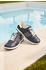 Rieker Sneaker low marine weiß