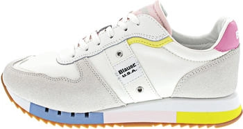 Blauer HT Melrose Damen Schn&uuml;rer wei&szlig;