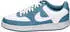 Nike Court Vision Low-Top Sneaker weiß smokey blau