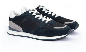 LLOYD Leder Sneaker navy weiß
