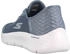 Skechers Go Walk Flex Sneaker Grant Entry Mesh blau schwarz