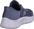 Skechers Go Walk Flex Sneaker Grant Entry Mesh blau schwarz