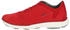 Geox Lederimitat Mesh Sneaker rot