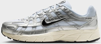 Nike P-6000 white/metallic silver/flat silver/black
