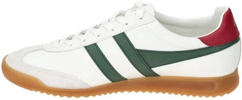 Gola Classics Women's Torpedo Leather Trainers white/evergreen/fuchsia