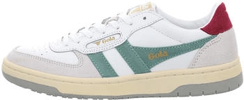 Gola Classics Women's Torpedo Leather Trainers off white/black/gold
