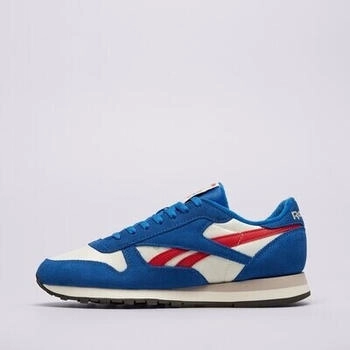 Reebok Classic Leather Sneaker chalk optimum blue vector red