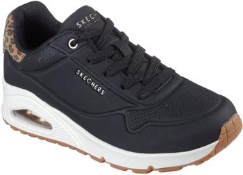Skechers Uno Jungle Nite Schuhe schwarz leopard