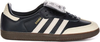 Adidas Samba 3 Streifen Retro Kontrast Leder Damen Trainer blau