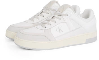 Calvin Klein Basket Cup Low Laceup Lth Mix Sneaker wei&szlig;
