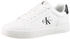 Calvin Klein Classic Cupsole Mono Lth Sneaker weiß schwarz