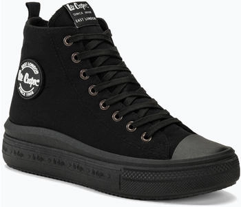 Lee Cooper CANVAS Sneaker schwarz