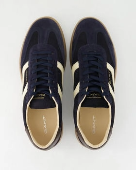 GANT Sneaker CUZMO dunkelblau ecru braun – Komfort und Stil in perfekter Harmonie