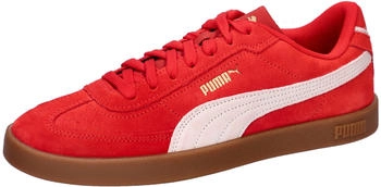 Puma Club II Era Suede 400717 rot wei&szlig; gold