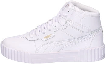 Puma Carina 3 0 Mid Sneaker weiß gold