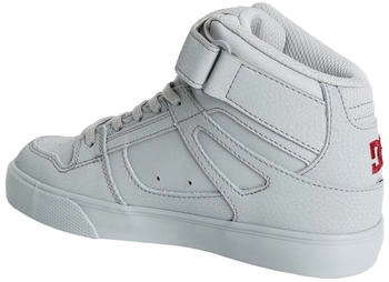 DC Shoes Pure High-Top grau/rot