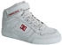 DC Shoes Pure High-Top grau/rot