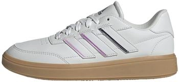 Adidas Courtblock Women crystal white/aurora plum