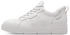 Tamaris Leder-Sneakers kitt/weiß