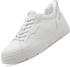 Tamaris Leder-Sneakers kitt/weiß