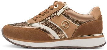 Tamaris Sneaker cognac comb