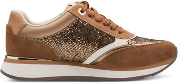 Tamaris Sneaker cognac comb – Tamaris Sneaker cognac comb für zeitlosen Style