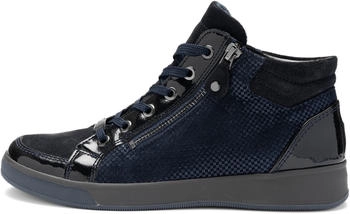 Ara Smooth Leather Sneaker blau