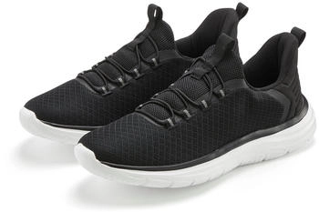 John Devin Slip On schwarz