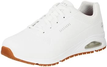 Skechers Work Relaxed Fit: Uno SR - Sutal wei&szlig;/braun