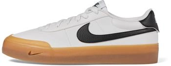 Nike Court Shot white/black/gum light brown