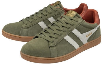 Gola Equipe II Suede khaki/off white/rust