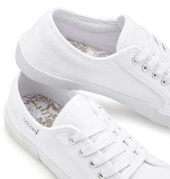 Lascana Textile Sneaker wei&szlig;