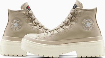 Converse Chuck Taylor All Star Lugged Heel Platform Waterproof Leather papyrus/egret