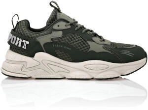 Plein Sport Runner Sneaker TRACK KING 65, military