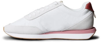 Calvin Klein RETRO RUNNER LACE UP LTH MG rosa/wei&szlig;