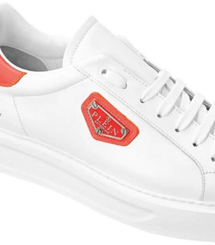 Philipp Plein Titan Plein Sneaker weiß/orangefluo