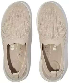 FitWear Super-q Knit Slip-on Laced Sneakers stone beige platino