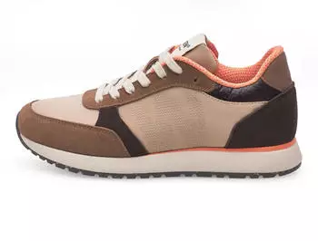 Woden Ronja braun/cappuccino/dunkelbraun/orange