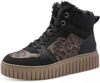 Marco Tozzi Sneaker high black comb