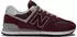 New Balance 574 hellgrau/bordeaux