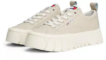 Tommy Hilfiger Tjw Vulc Flatform Leather (EN0EN03008) beige