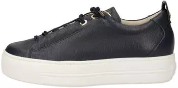 Paul Green Platform Trainers (5017) blau/gold