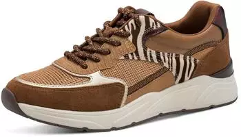Tamaris Lace-up Shoes (1-23745-43) zebra comb/multicolor/braun