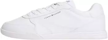 Tommy Hilfiger LOPRO CUP LEATHER wei&szlig;/schwarz