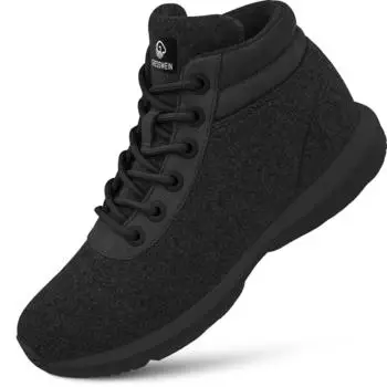 Giesswein Wool Sneaker High Top schwarz