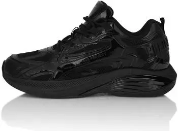 Plein Sport Lo-Top Turnschuhe Sneaker schwarz