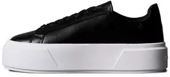 Calvin Klein FLATFORM LACE UP LTH MG schwarz