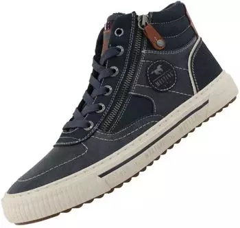 MUSTANG High Top Sneaker navy