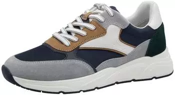 Tamaris Sneaker navy/hellbraun/grau/wei&szlig;